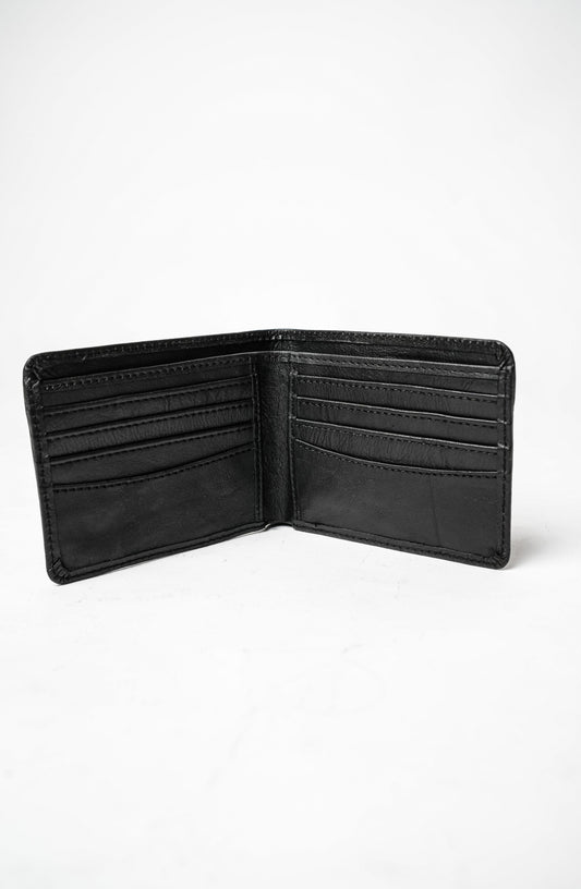 Classic Black Genuine Leather Wallet