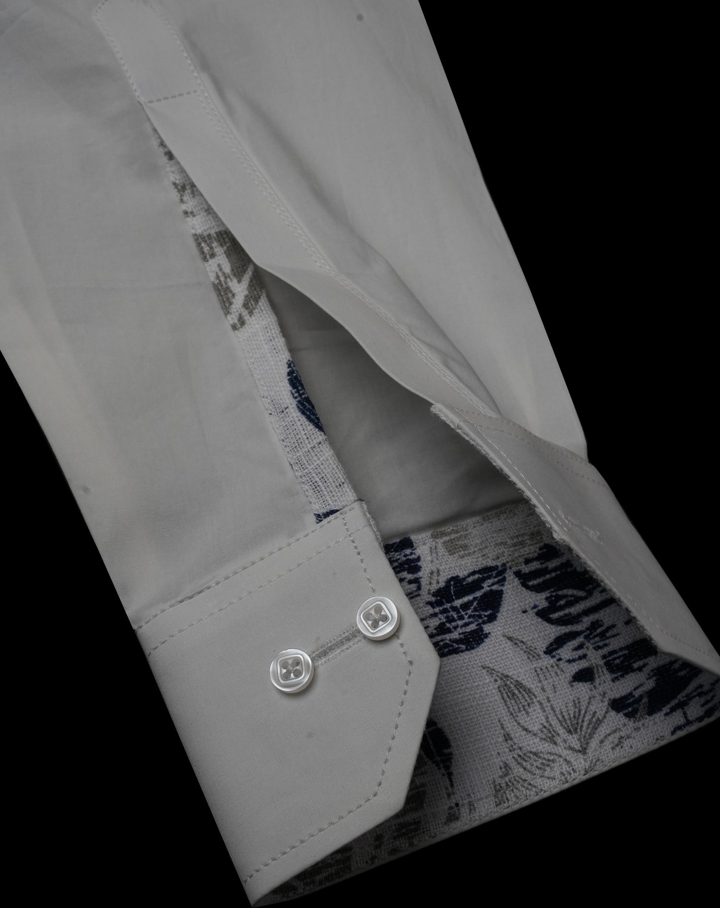 Ammonia Finish Off White Beach Contrast Shirt