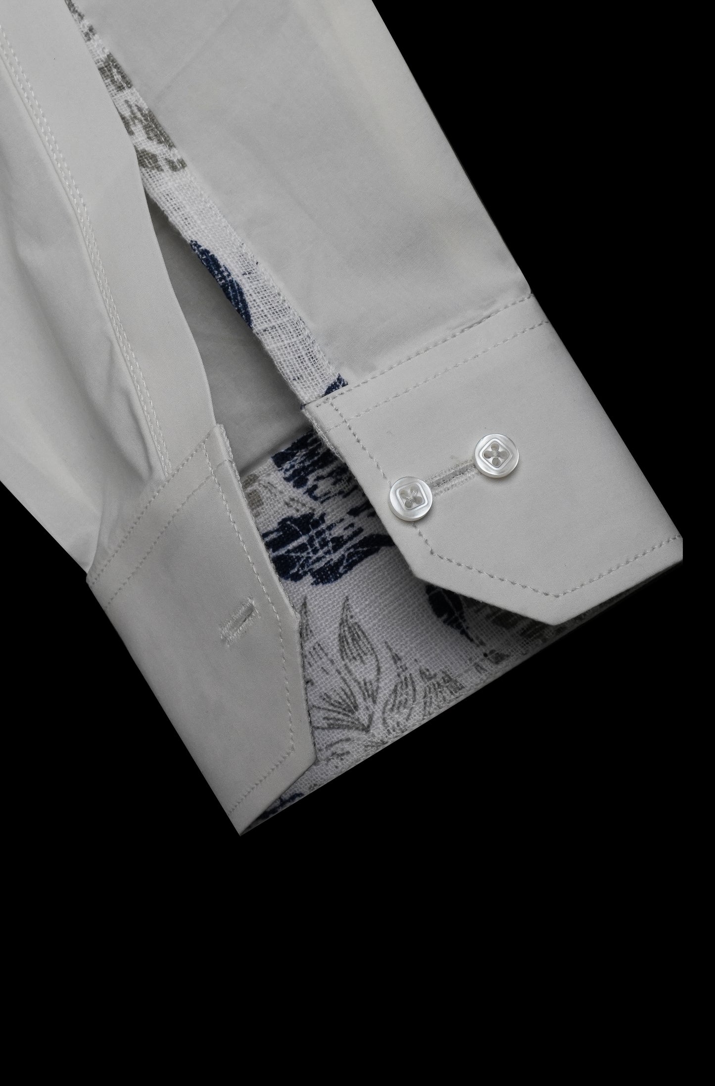 Ammonia Finish Off White Beach Contrast Shirt