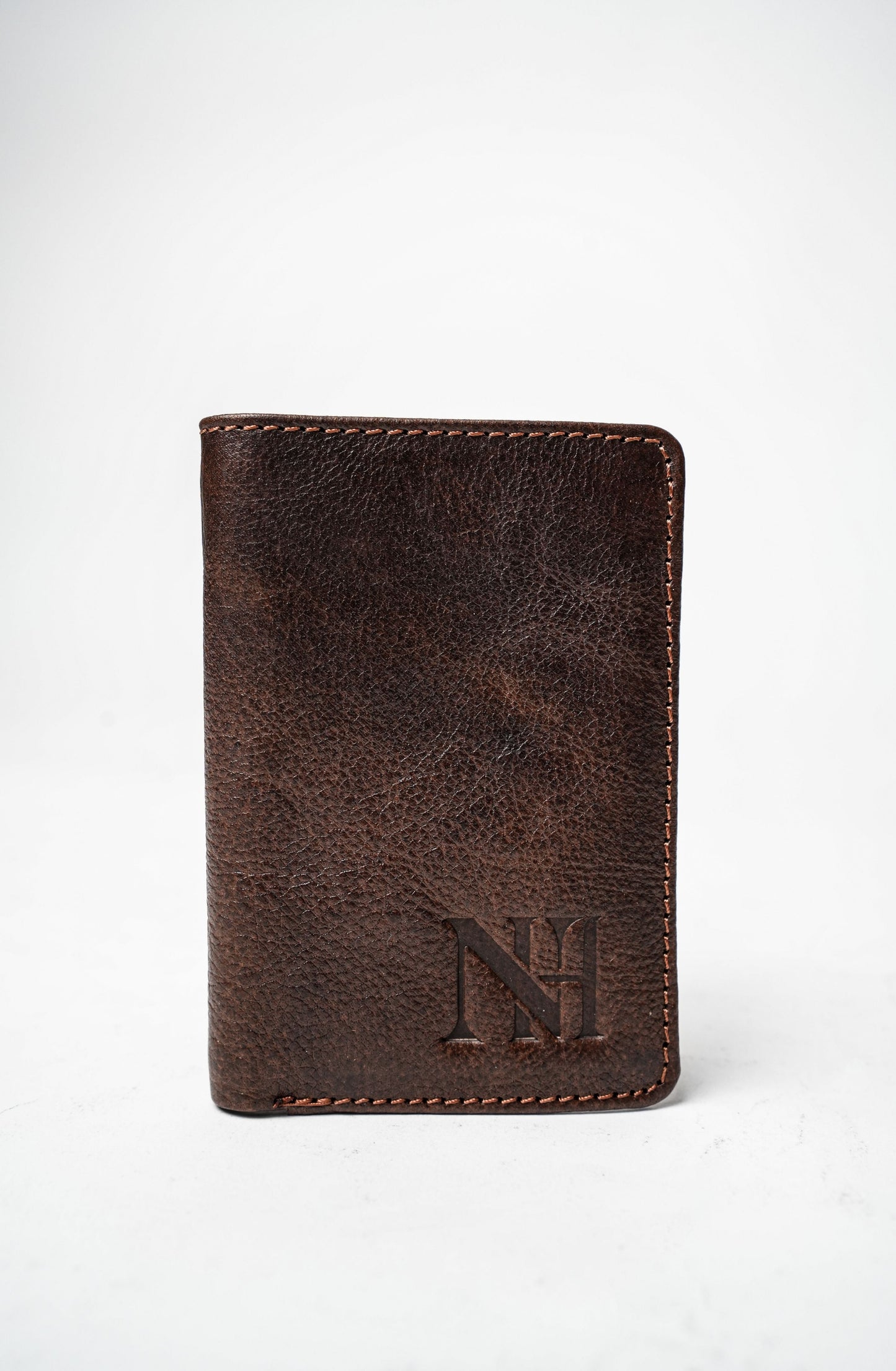 Premium Dark Brown Leather Card Holder