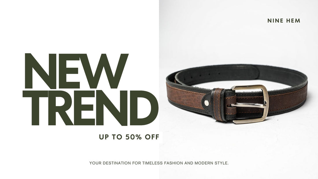 What Makes the Dual Tone Leather Brass Belt a Modern Essential