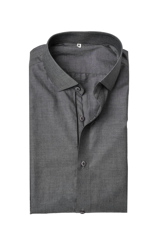 German Classic Grey Contrast Shirt