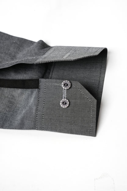 German Classic Grey Contrast Shirt
