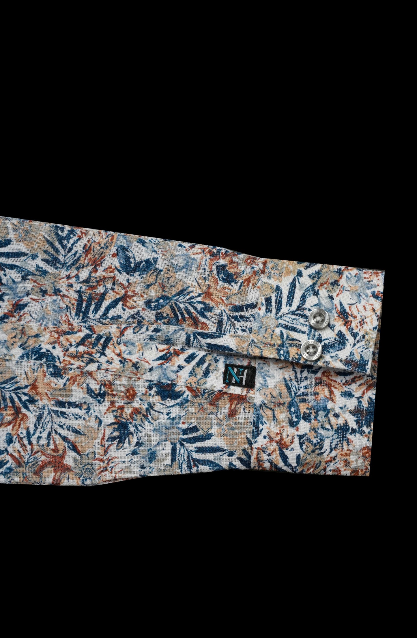 Floral Muse Printed Linen Shirt