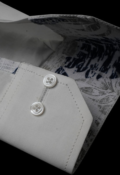 Ammonia Finish Off White Beach Contrast Shirt