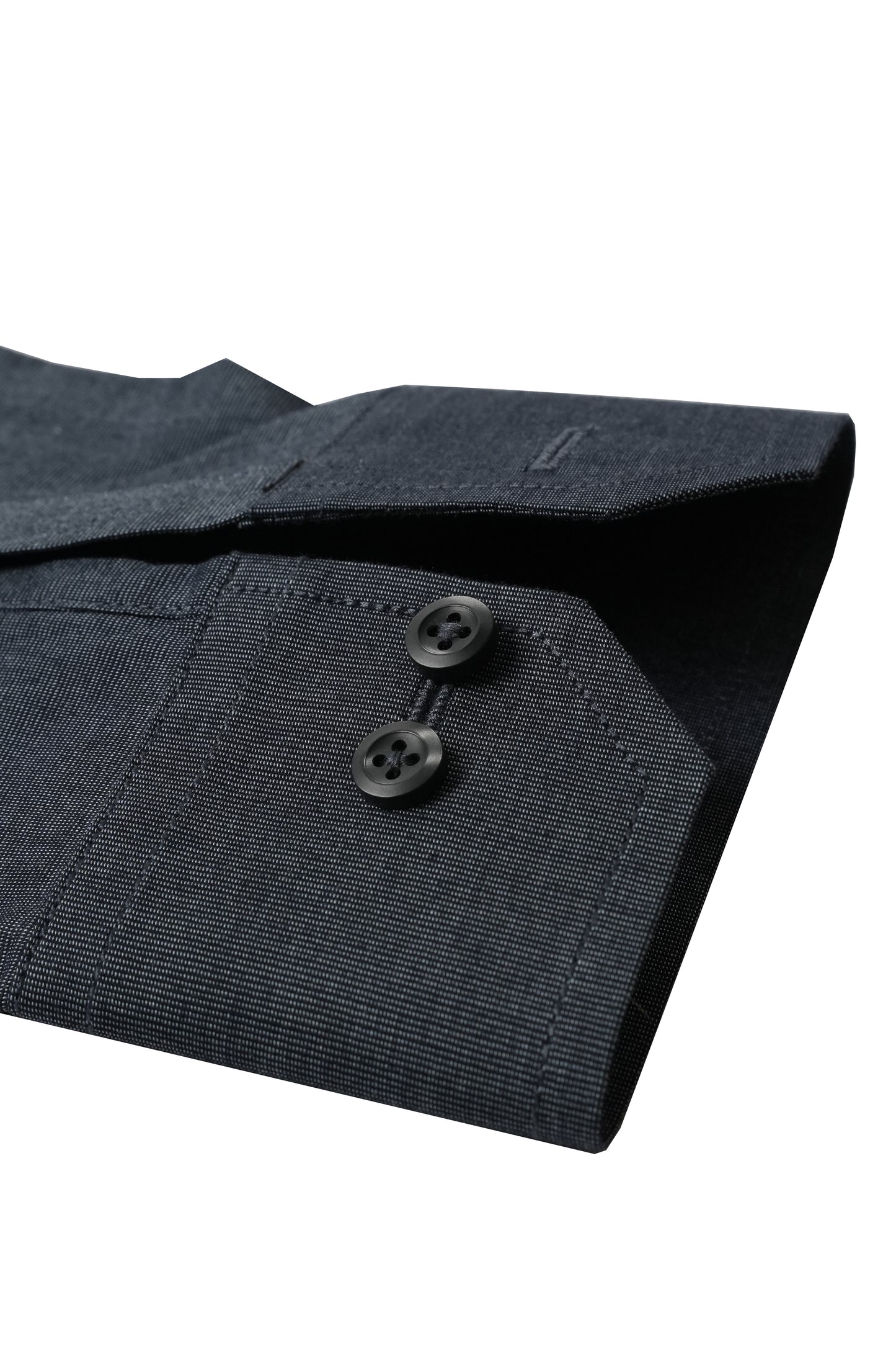 Charcoal Grey Self Textured Shirt
