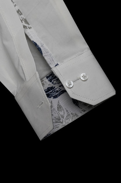Ammonia Finish Off White Beach Contrast Shirt