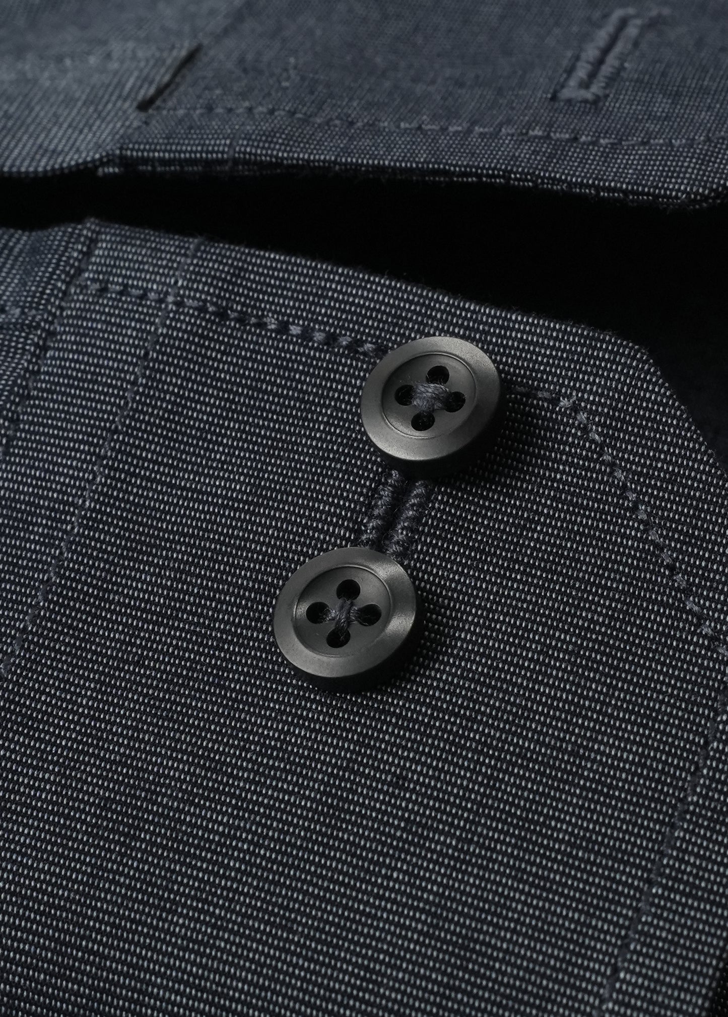 Charcoal Grey Self Textured Shirt