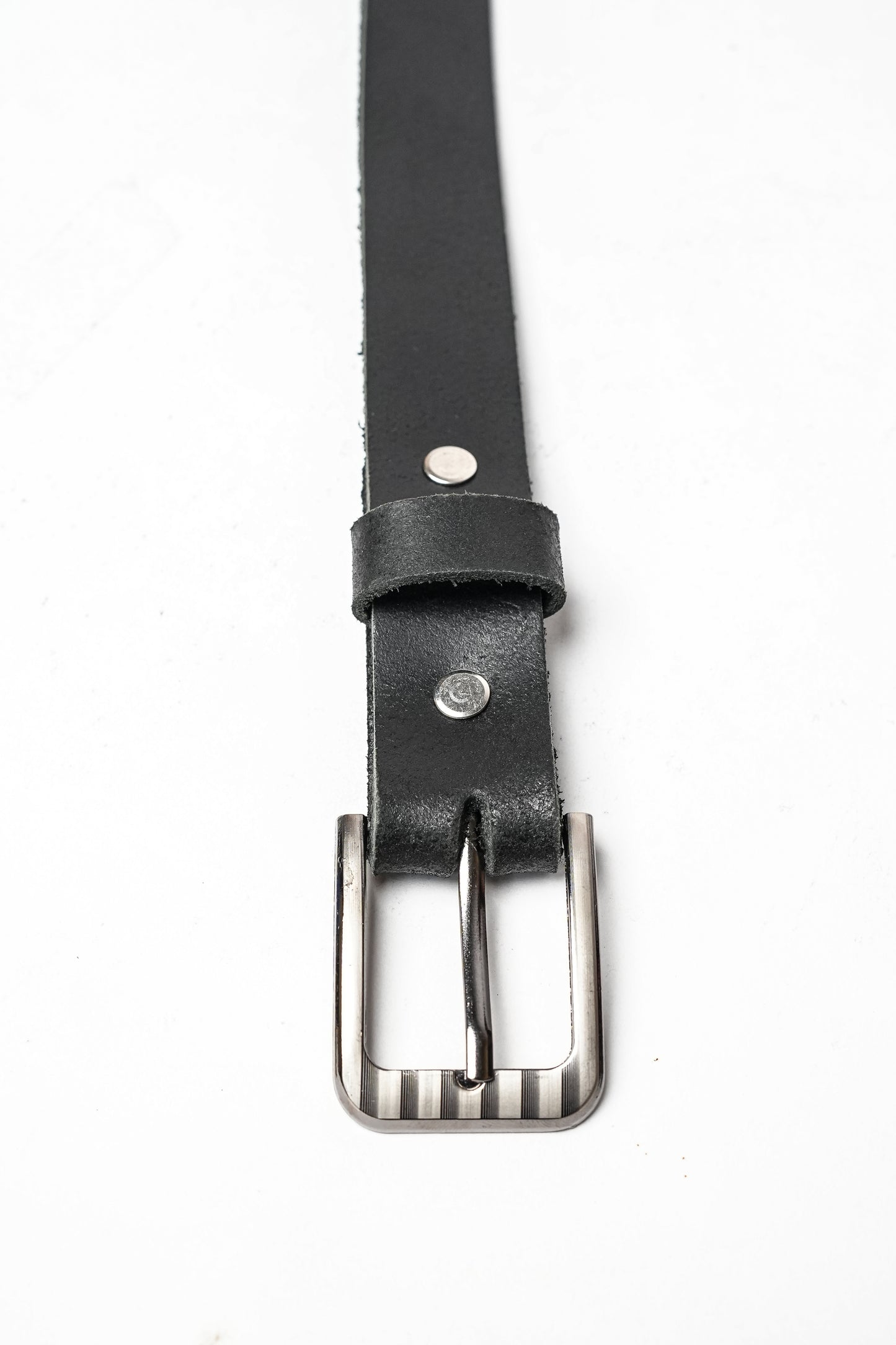 Women's Black Leather Belt