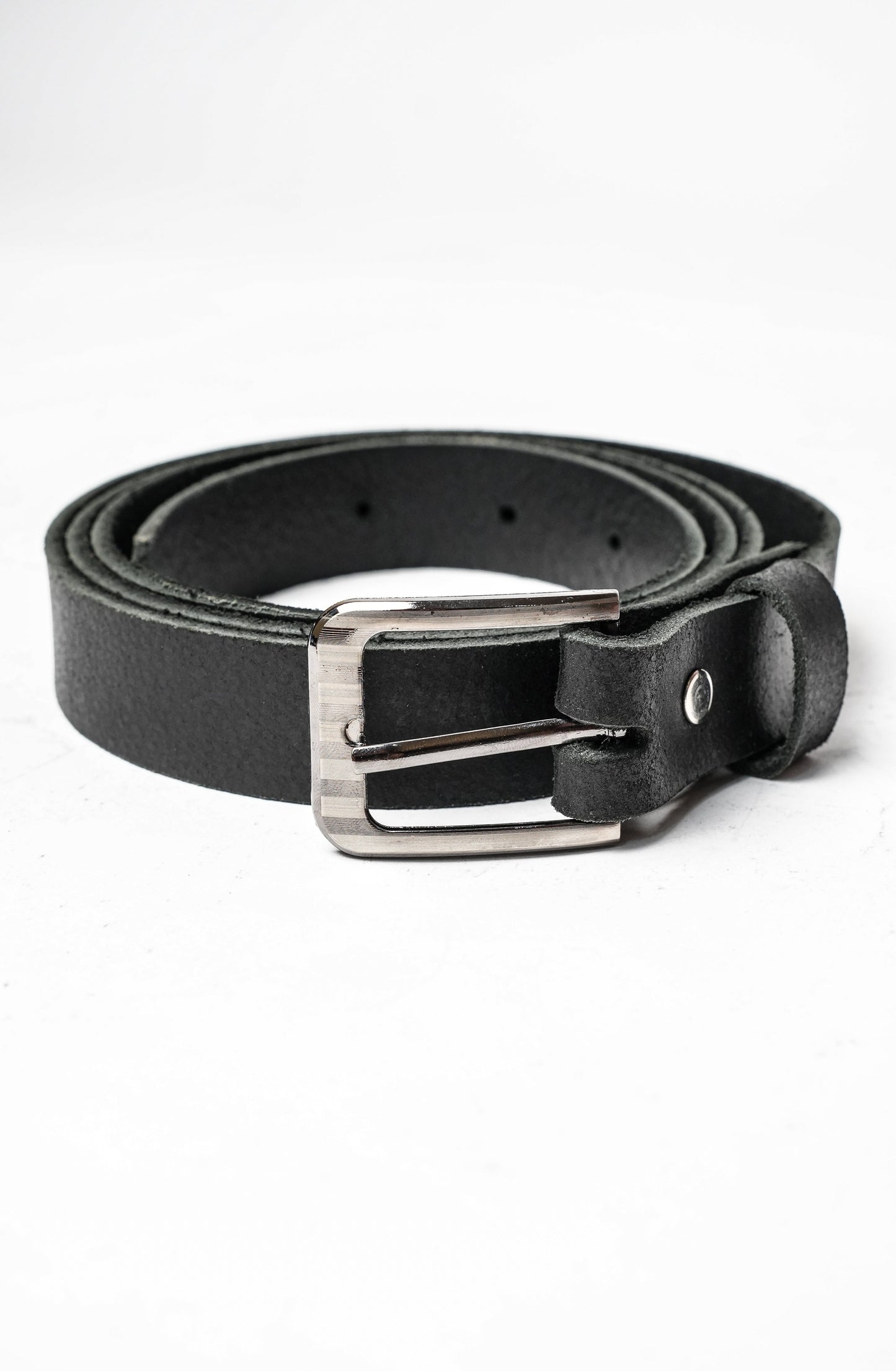 Women's Black Leather Belt